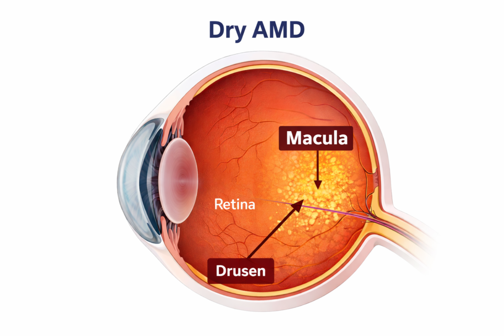 what is dry amd